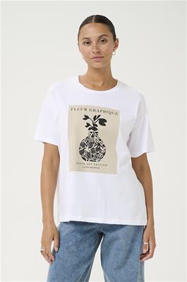 T-SHIRT MANCHE COURTE - KAFFE - 10509598 - 2 COULEURS