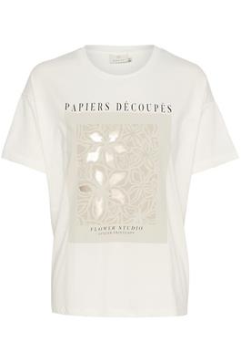 T-SHIRT MANCHE COURTE - KAFFE - 10509598 - 2 COULEURS