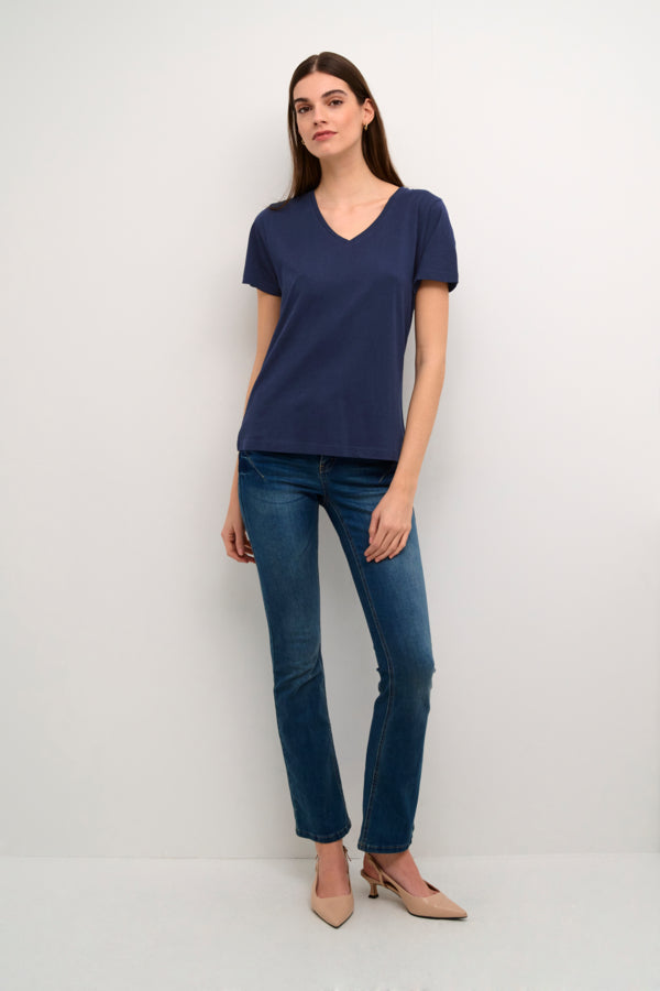 CHANDAIL MANCHE COURTE - CREAM - 10604508 - 7 COULEURS