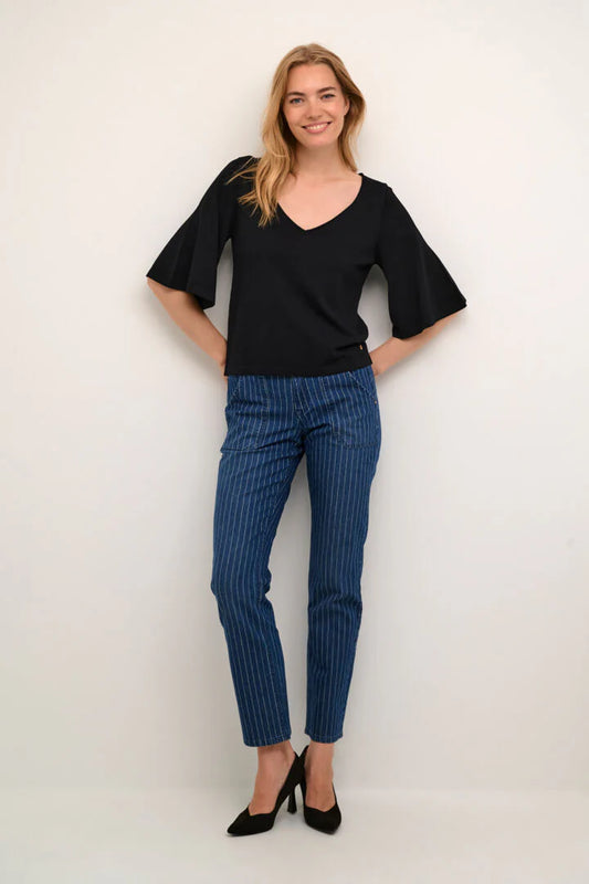 BLOUSE MANCHE 3/4 - CREAM - 10612355