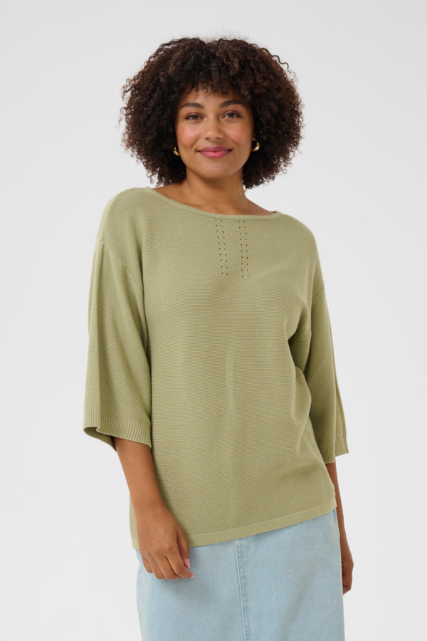 CHANDAIL TRICOT - CREAM - 10613309