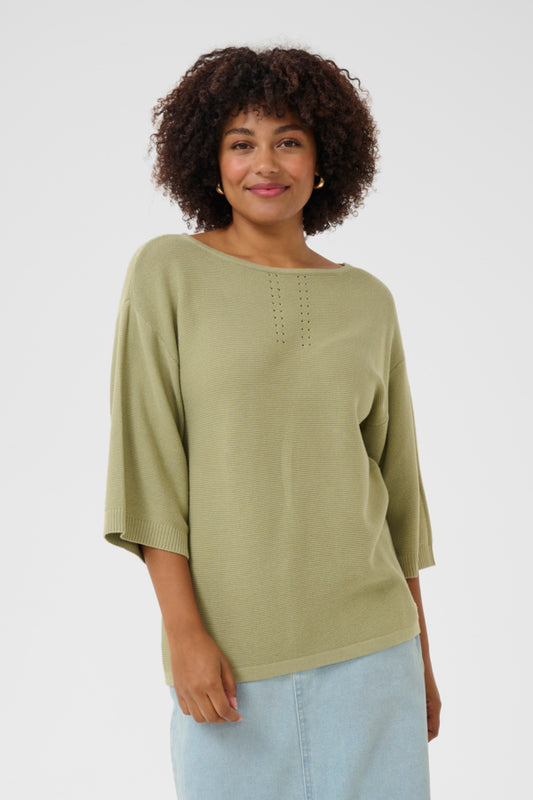 CHANDAIL TRICOT - CREAM - 10613309