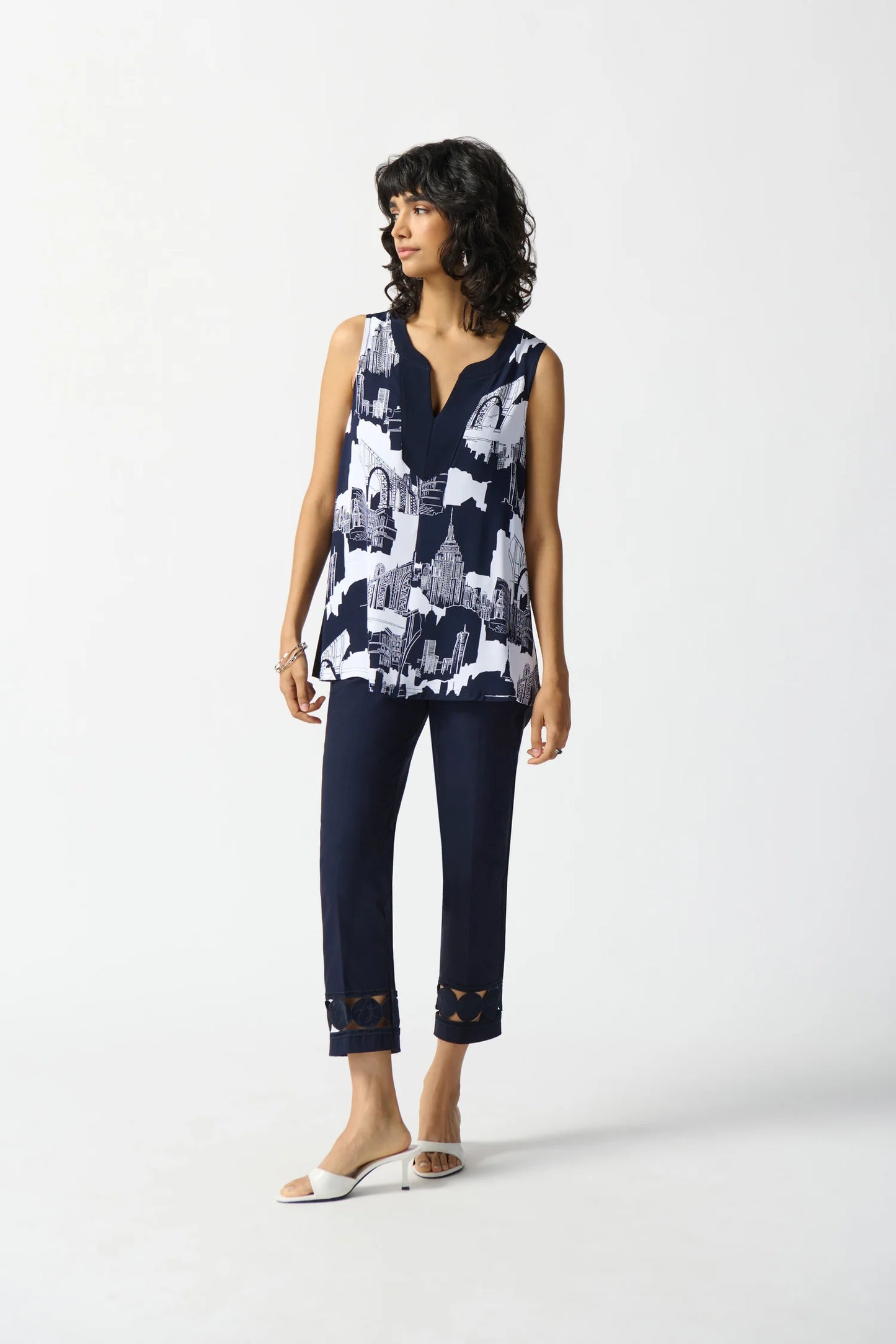 PANTALON CAPRI - JOSEPH RIBKOFF - 242131 - 2 COULEURS