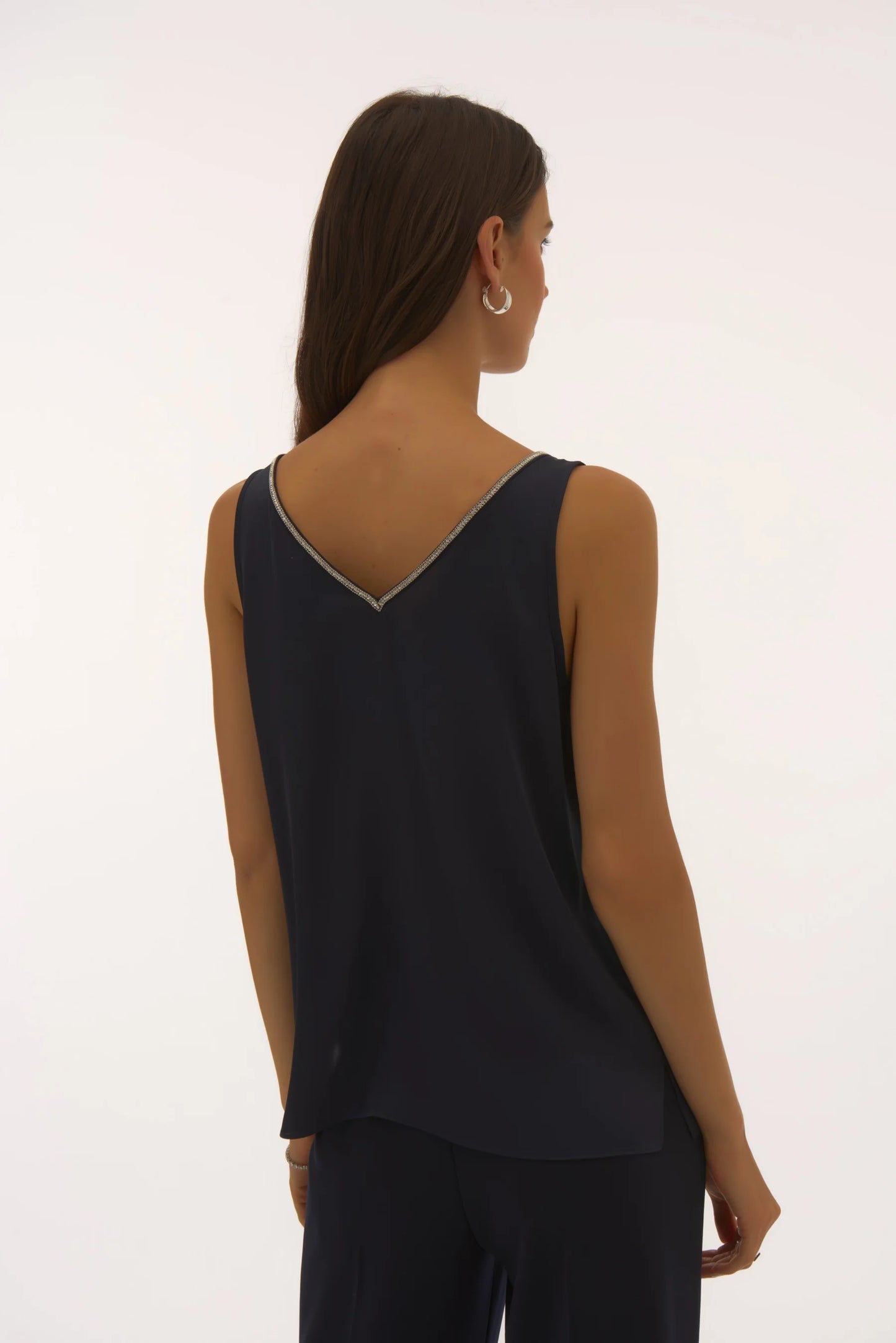 CAMISOLE COL V - JOSEPH RIBKOFF - 251741 -  3 COULEURS