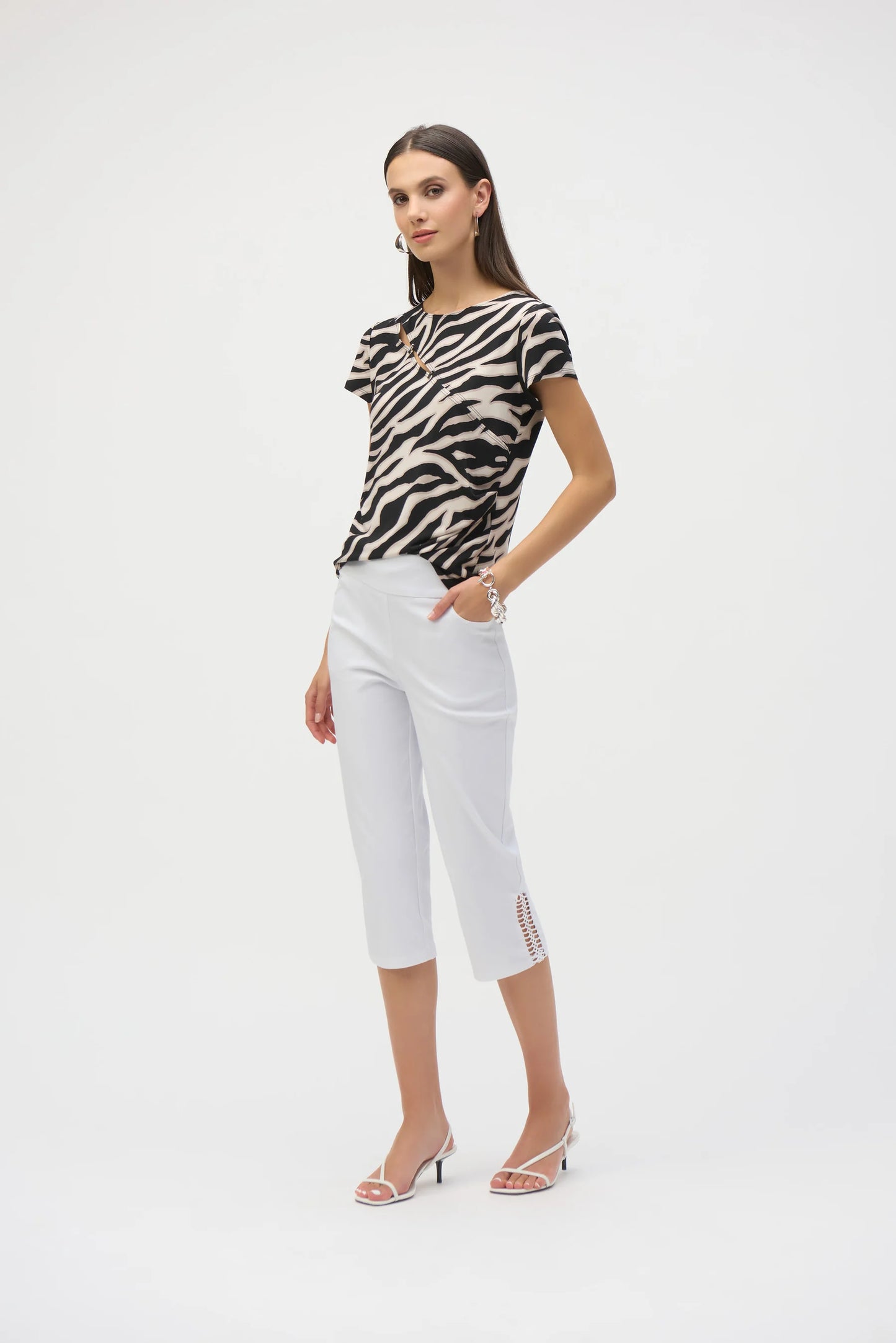 PANTALON CAPRI - JOSEPH RIBKOFF - 252192