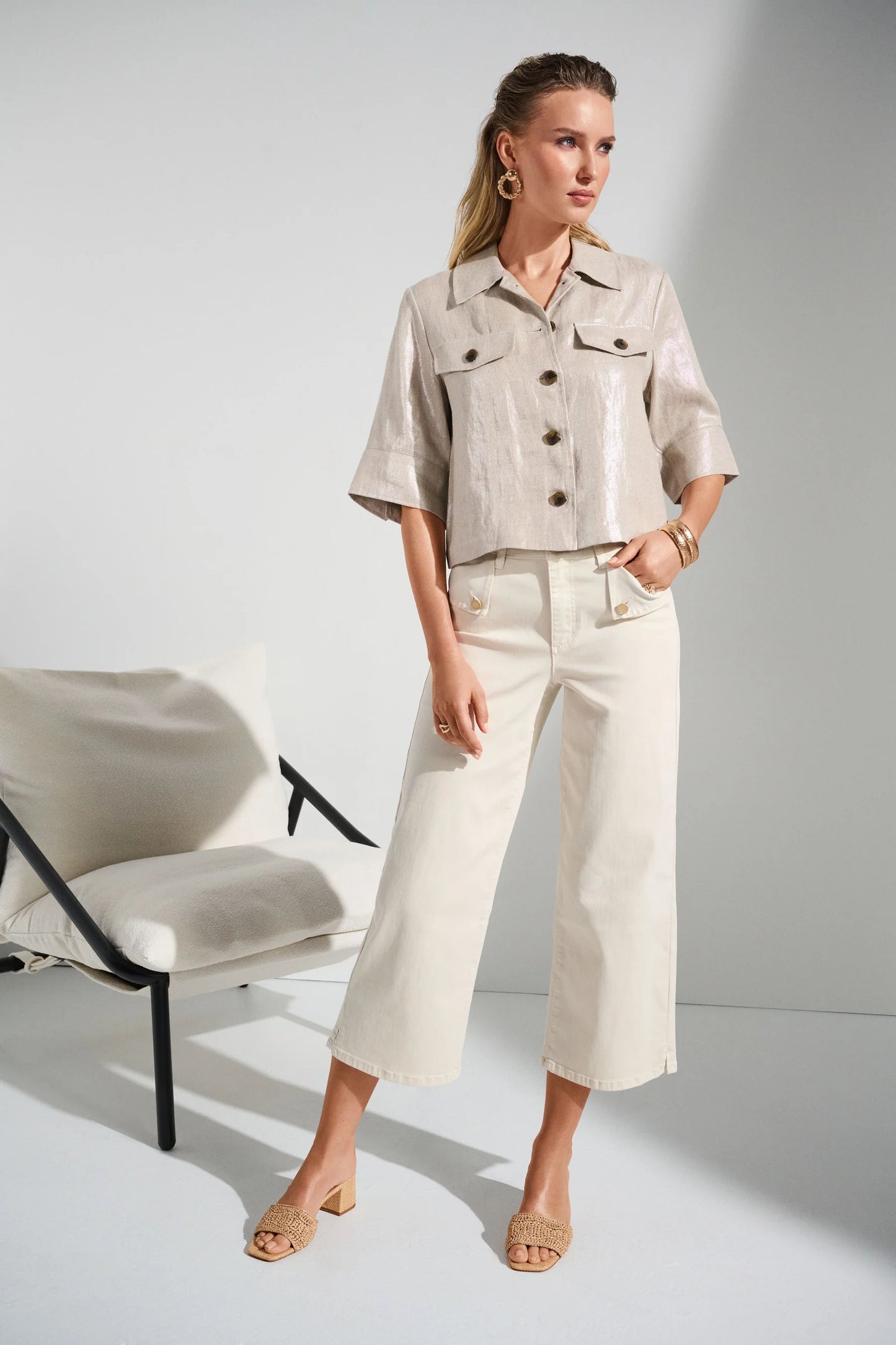 PANTALON AMPLE - JOSEPH RIBKOFF - 252914