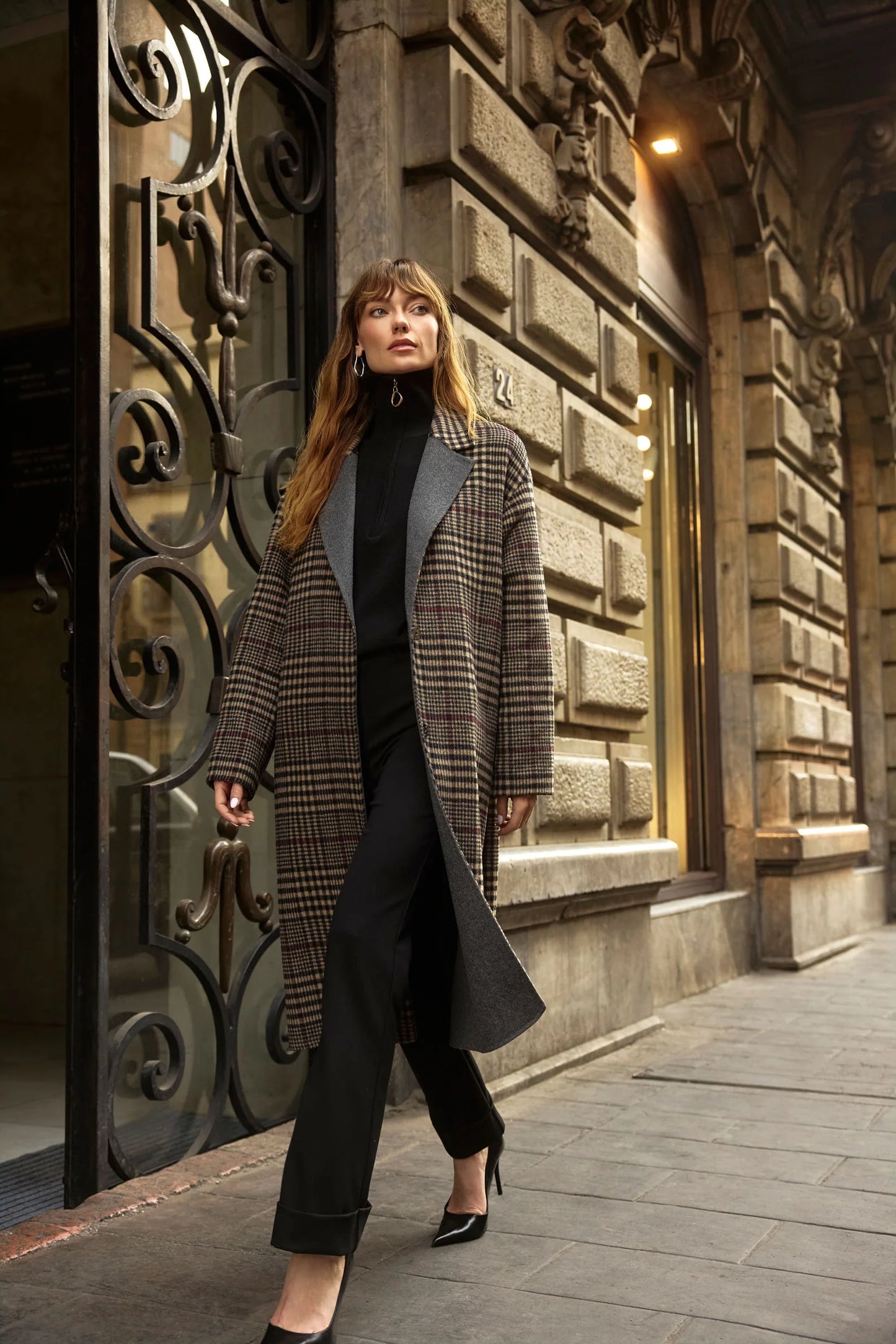 MANTEAU CARREAUX - JOSEPH RIBKOFF - 253946