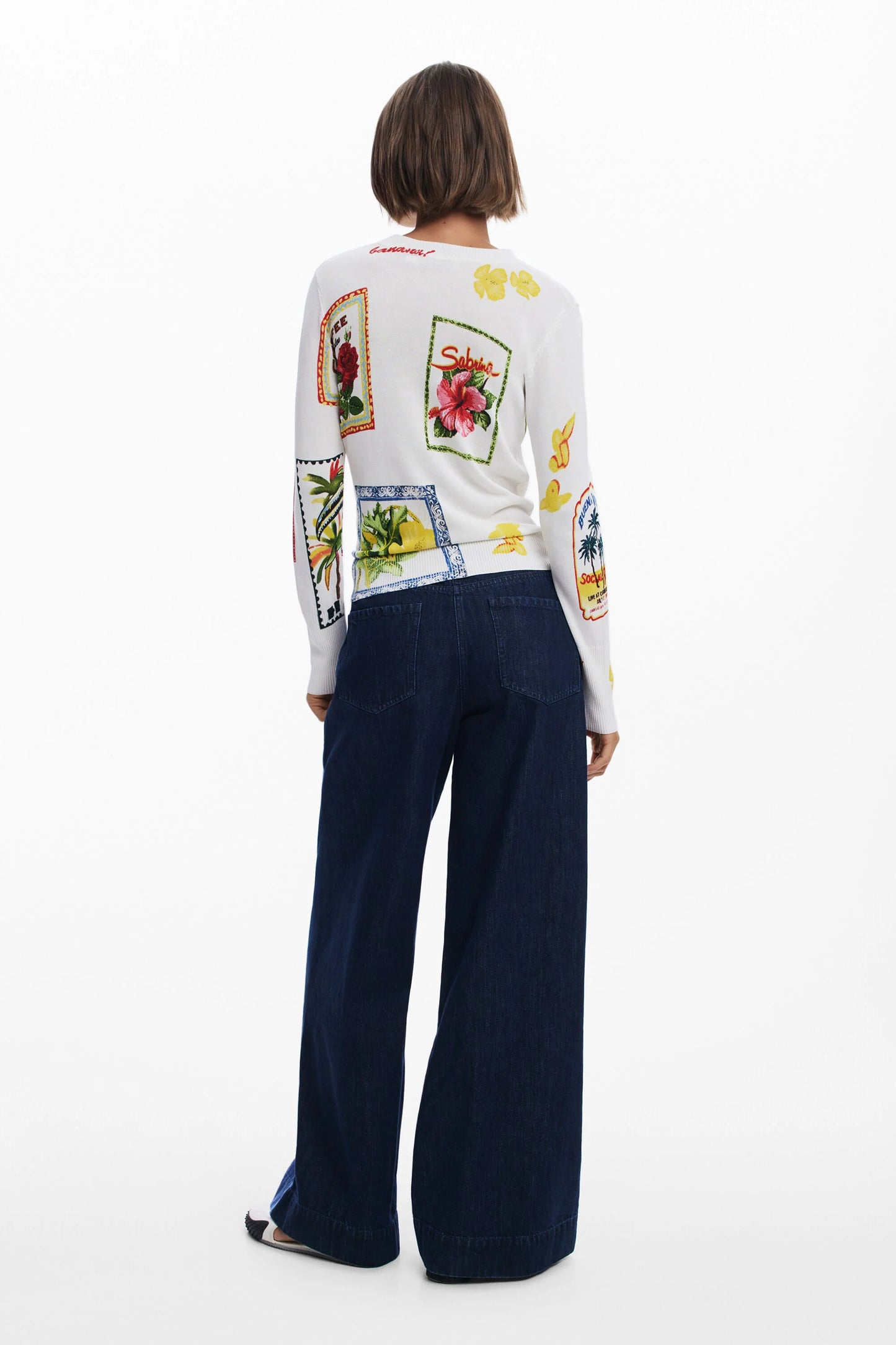 CHANDAIL IMPRIMÉ - DESIGUAL - 25SWJF32.1001