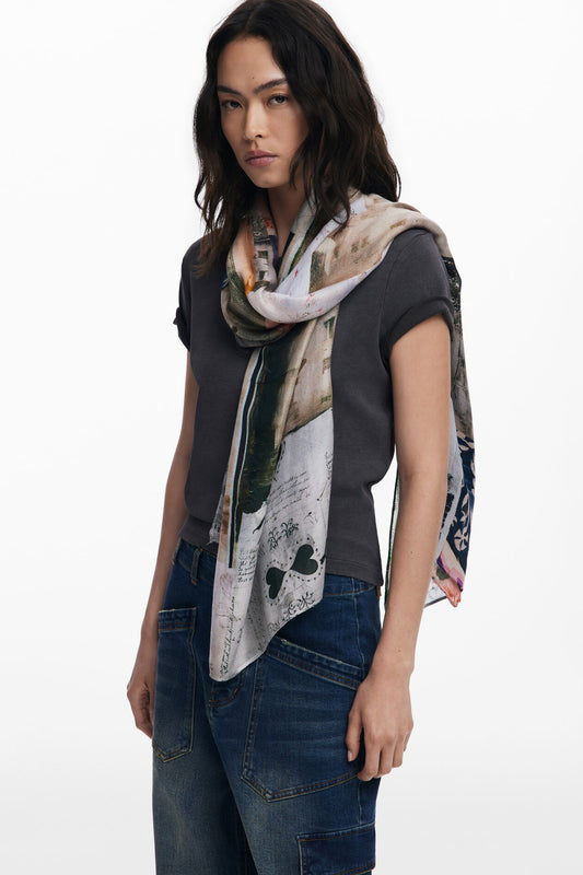 ACCESSOIRE FOULARD - DESIGUAL - 25WAWA13