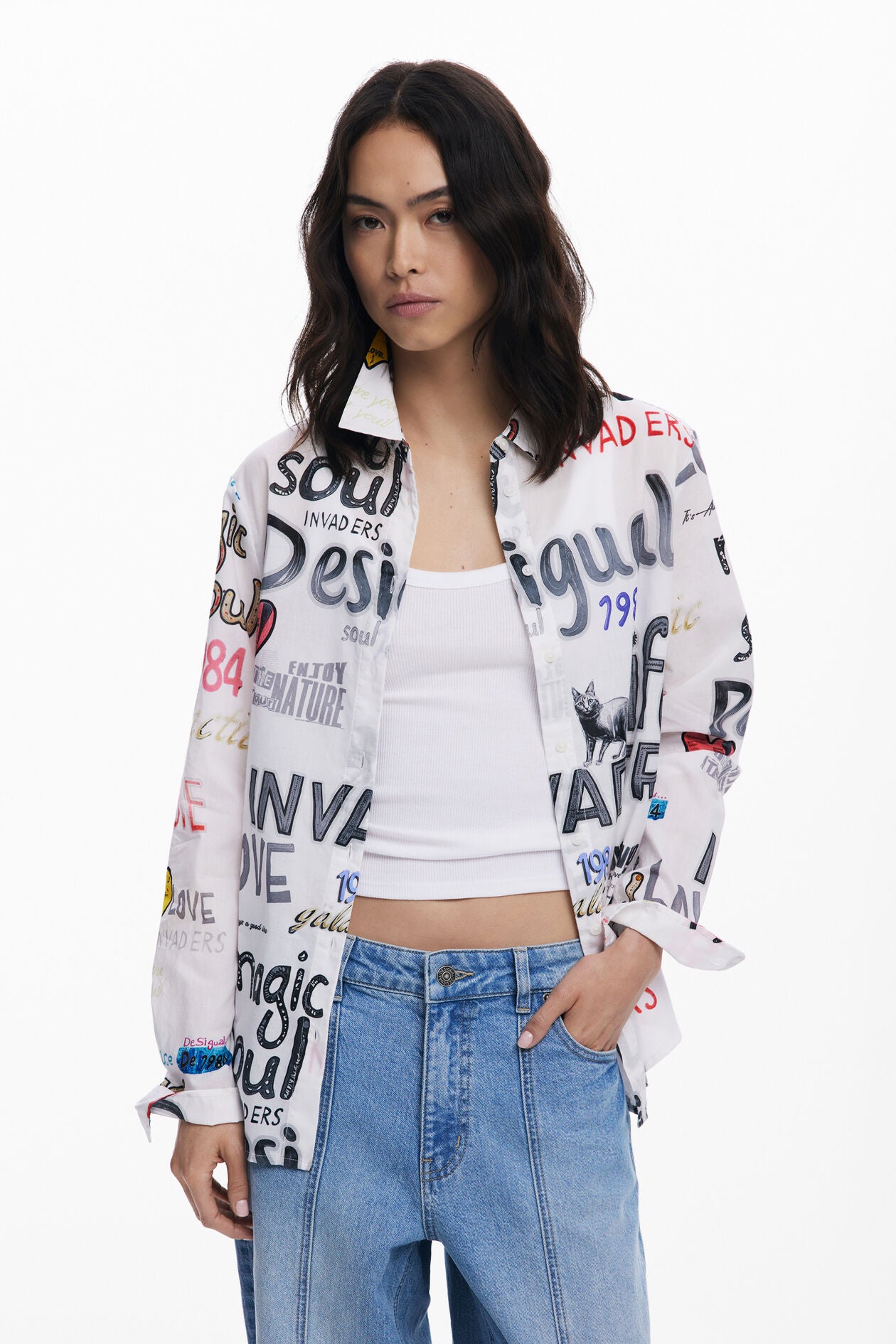 CHEMISE IMPRIMÉ - DESIGUAL - 25WWCW10