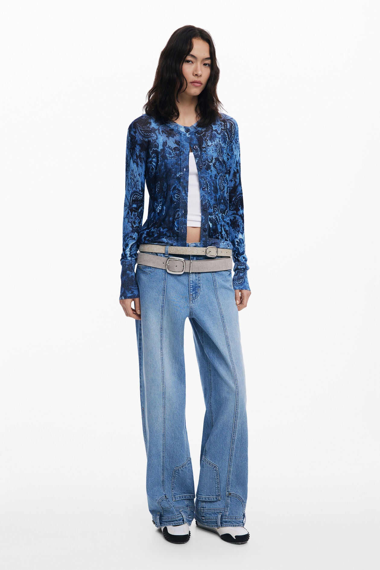 CARDIGAN IMPRIMÉ - DESIGUAL - 25WWJF12