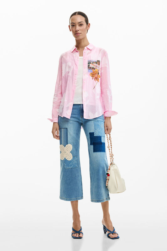 PANTALON JEANS - DESIGUAL - 26SWDD24.5053