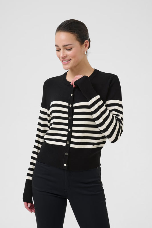 CARDIGAN RAYURES - KAFFE - 10510758