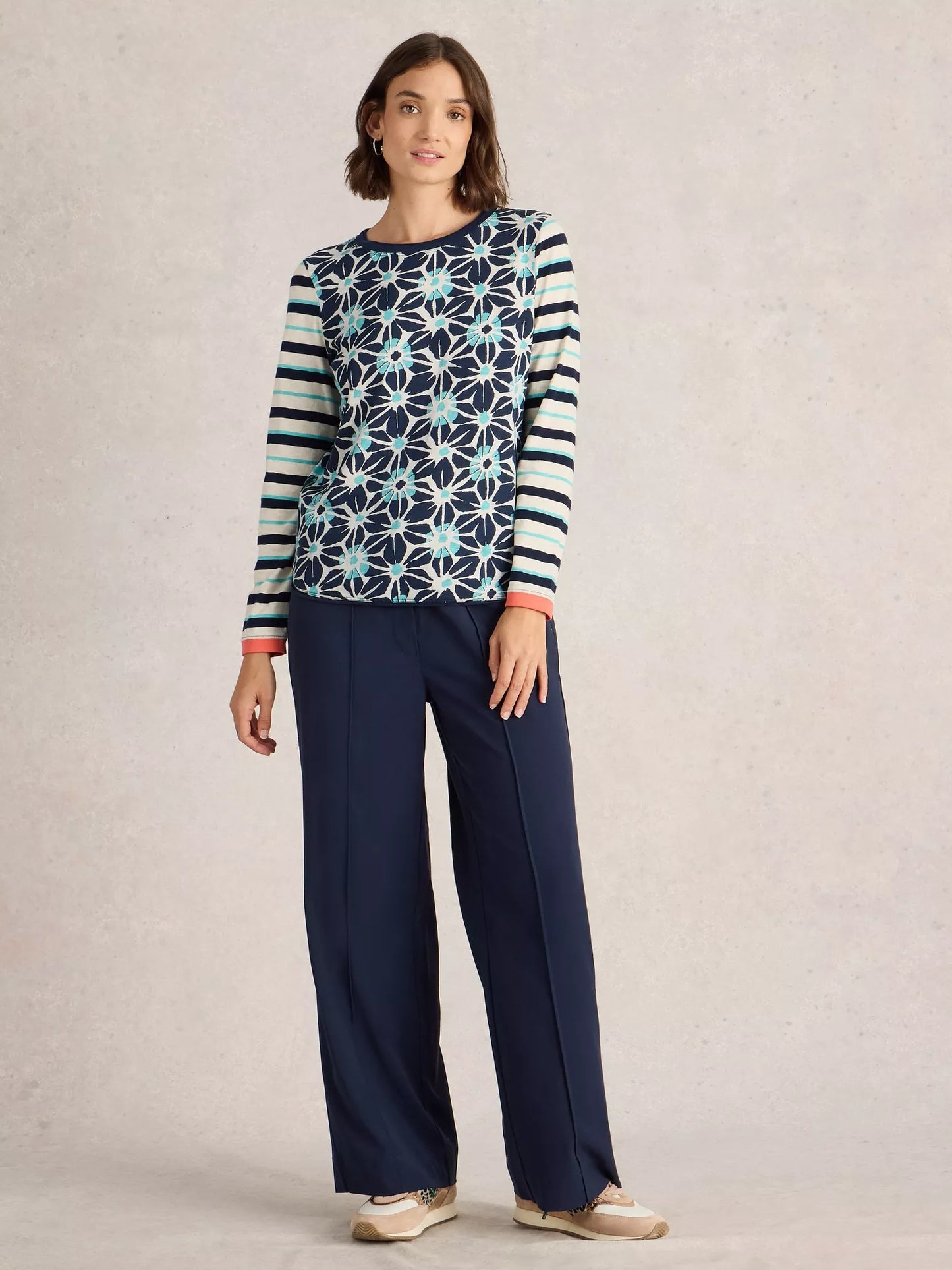 CHANDAIL IMPRIMÉ - WHITE STUFF - 442989 - 2 COULEURS