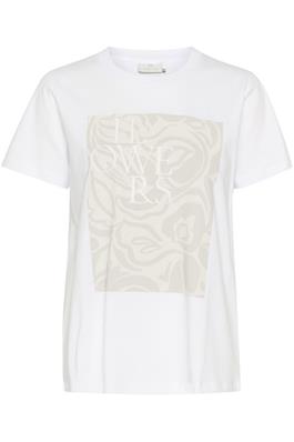 T-SHIRT MANCHE COURTE - KAFFE - 10509438 - 2 COULEURS
