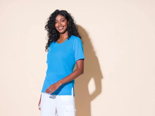 CHANDAIL T-SHIRT - ALISON SHERI - A43050 - 5 COULEURS