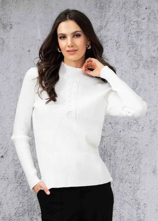 CHANDAIL MANCHE LONGUE - ALISON SHERI - A44070 - 3 COULEURS