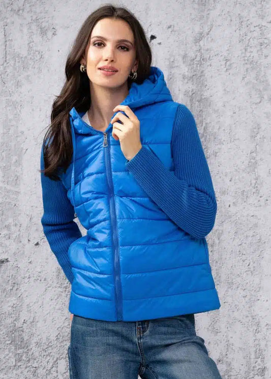 MANTEAU COURT - ALISON SHERI - A44090 - 5 COULEURS