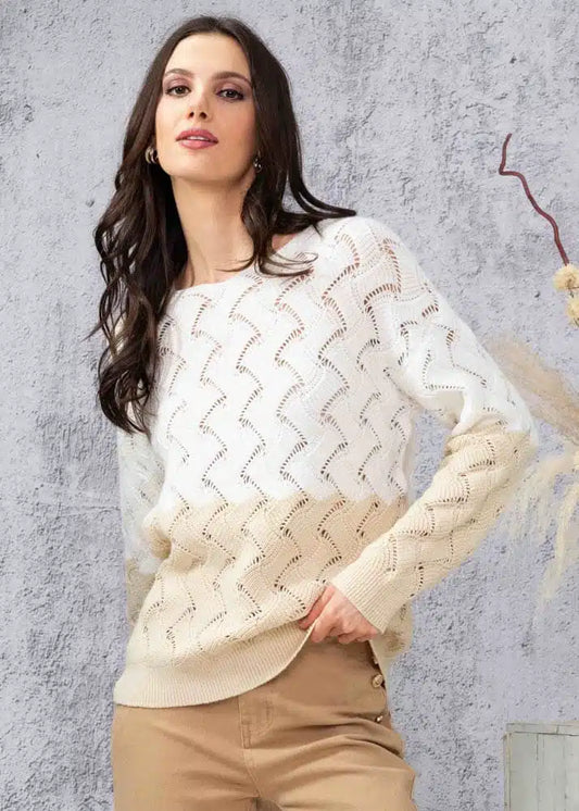 CHANDAIL MANCHE LONGUE - ALISON SHERI - A44342