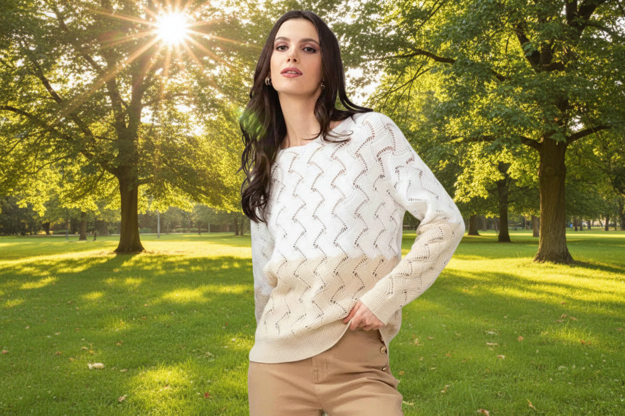 CHANDAIL MANCHE LONGUE - ALISON SHERI - A44342