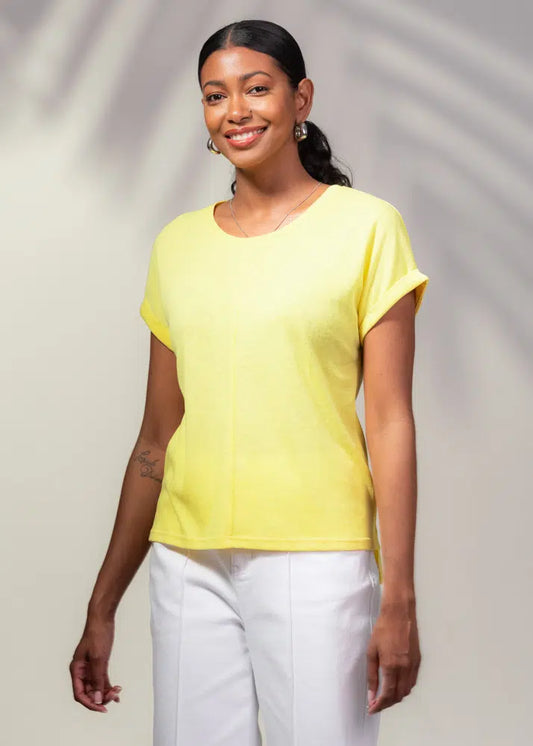 T-SHIRT MANCHE COURTE - ALISON SHERI - A45140