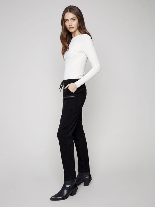 PANTALON AMPLE - CHARLIE B - C5438RR.663B