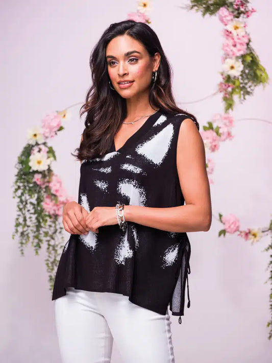 TUNIQUE SANS MANCHE - ELENA WANG - EW32095