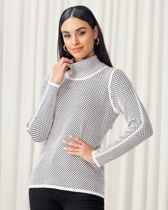 CHANDAIL COL MAO - ELENA WANG - EW35030