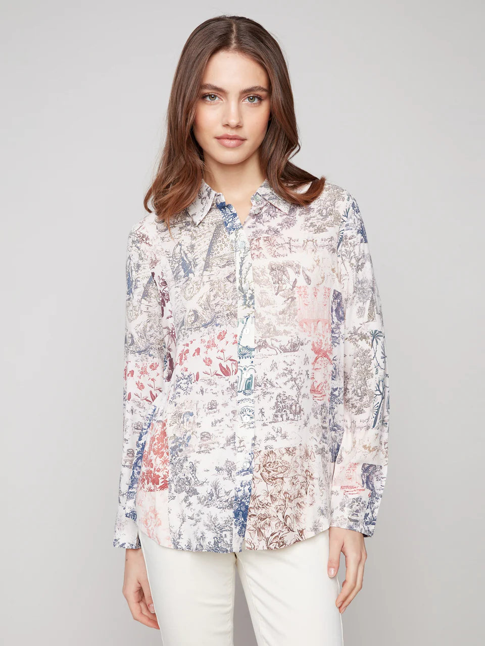 CHEMISE IMPRIMÉ - CHARLIE B - C4252Y.634A - AUTOMNE/HIVER 2025