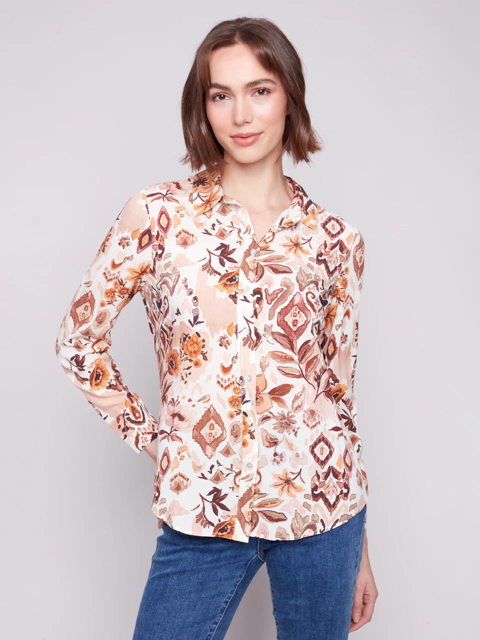 CHEMISE IMPRIMÉ - CHARLIE B - C4252Y.634A - AUTOMNE/HIVER 2025
