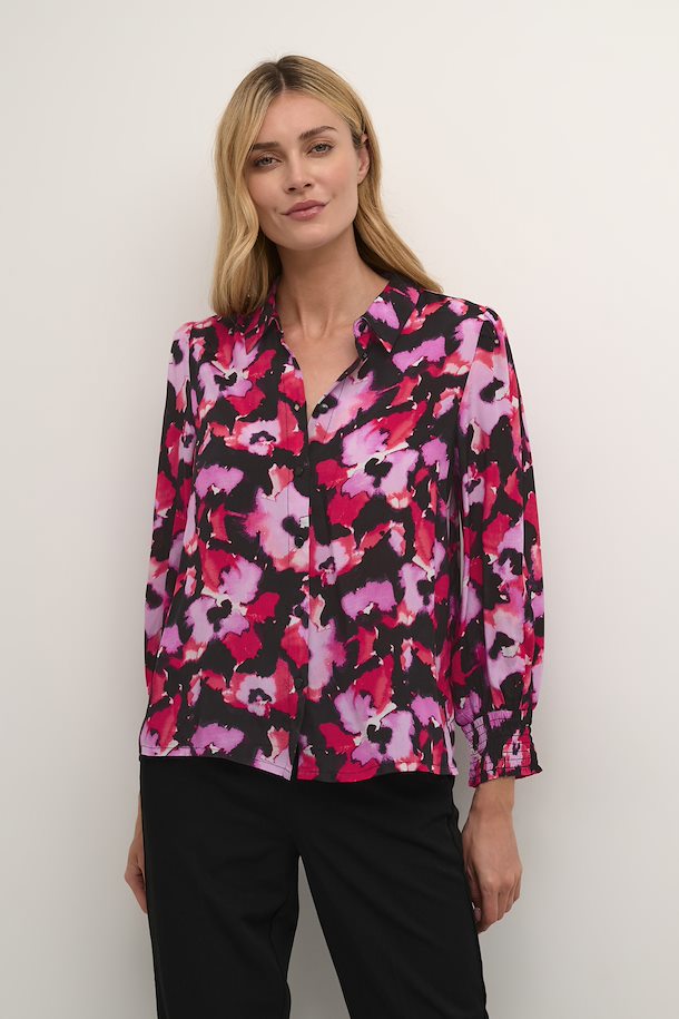 CHEMISE IMPRIMÉ - KAFFE - 10508183 - 2 COULEURS