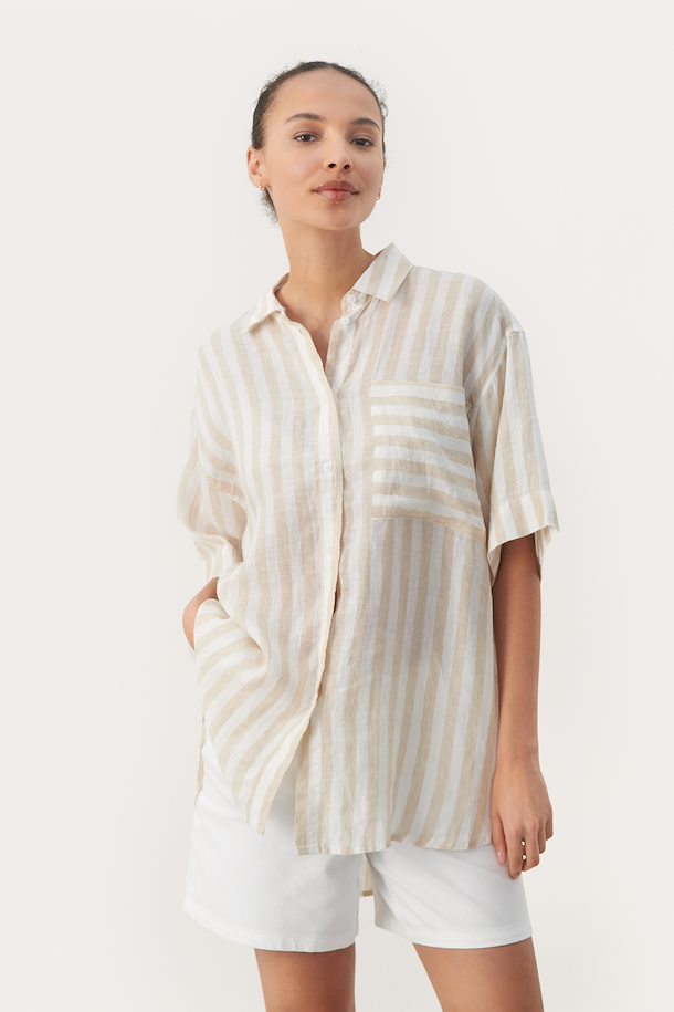 CHEMISE MANCHE 3/4 - PART TWO - 30308749 -2 COULEURS