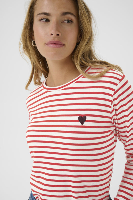 CHANDAIL RAYURES - KAFFE - 10502821 - 5 COULEURS