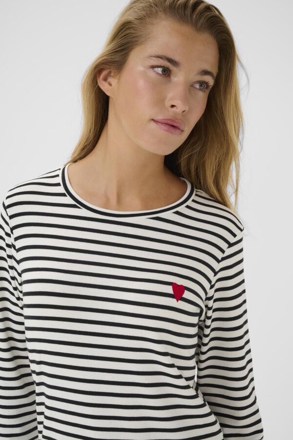 CHANDAIL RAYURES - KAFFE - 10502821 - 5 COULEURS