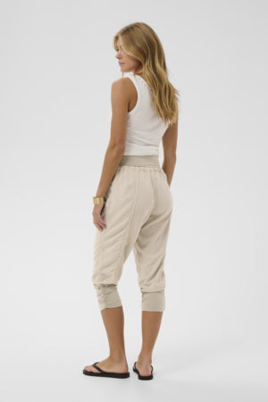 PANTALON CAPRI - CREAM - 10604697
