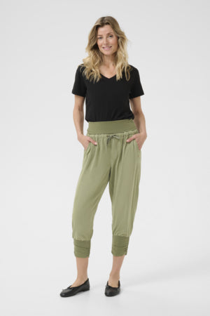 PANTALON CAPRI - CREAM - 10604697