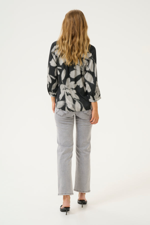 BLOUSE IMPRIMÉ - CREAM - 10612850