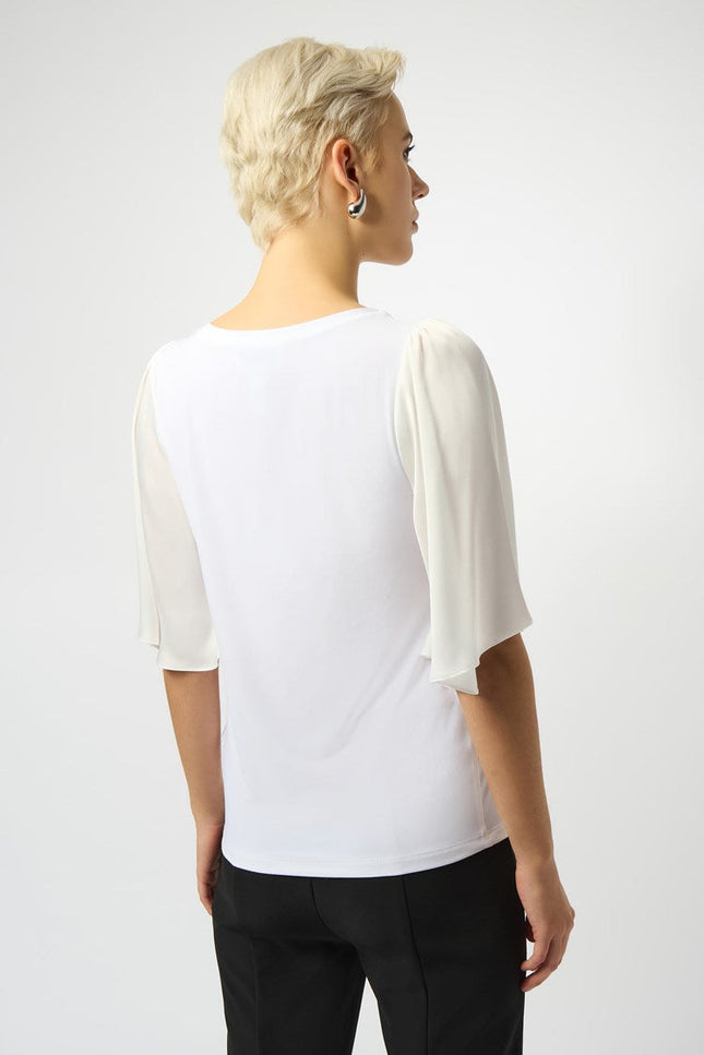 BLOUSE SATINÉ - JOSEPH RIBKOFF - 251164