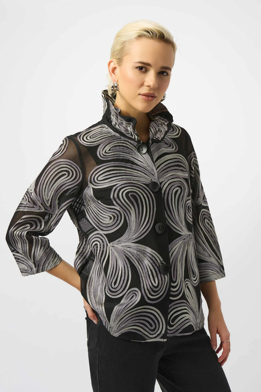 VESTE MANCHE 3/4 - JOSEPH RIBKOFF - 253949