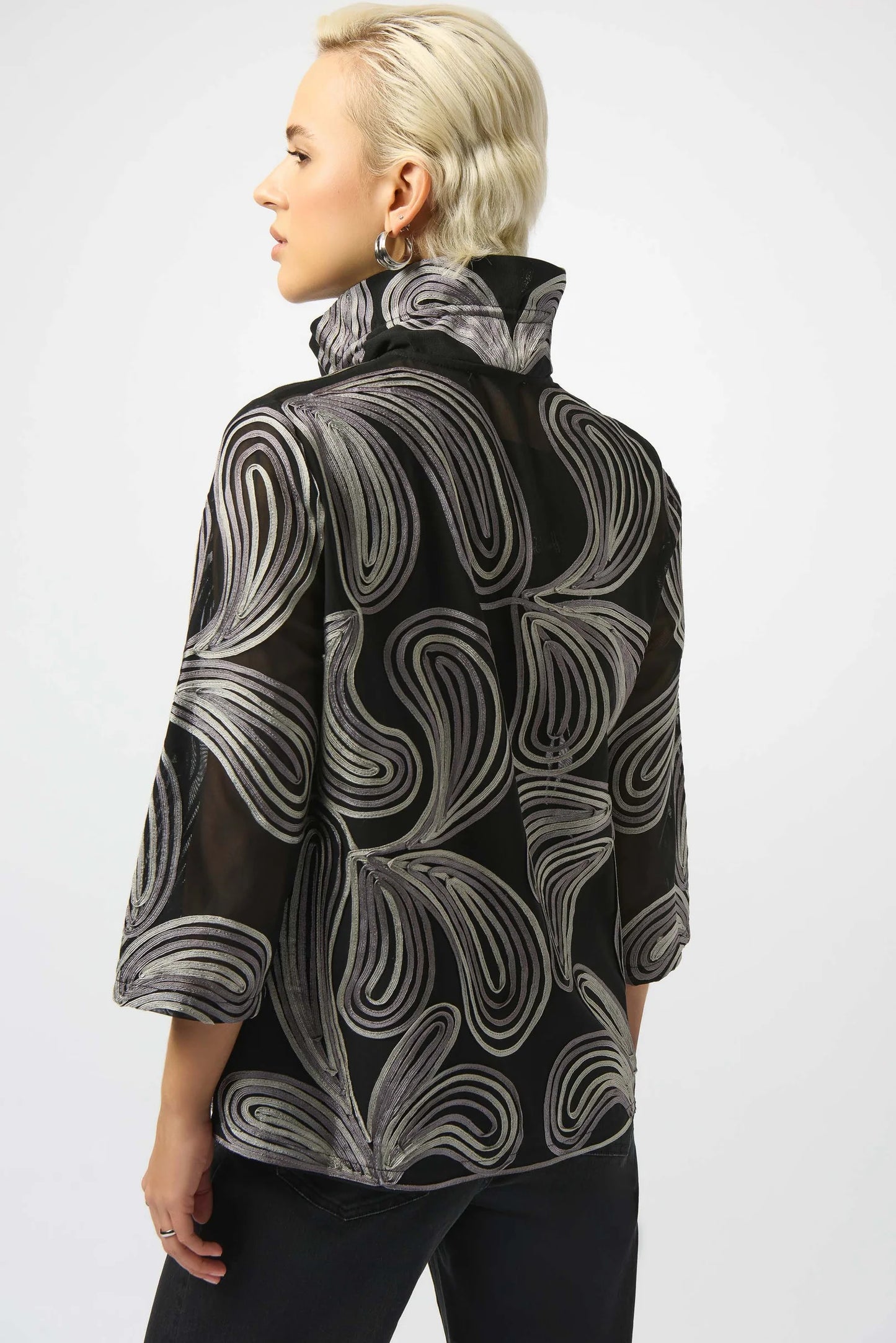VESTE MANCHE 3/4 - JOSEPH RIBKOFF - 253949