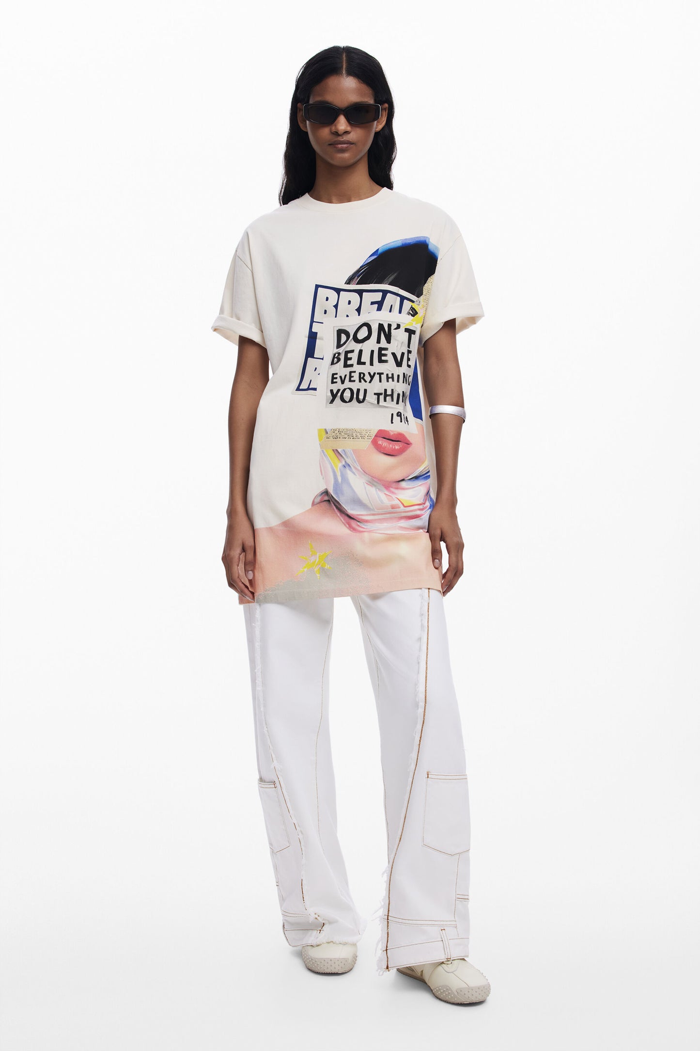 ROBE T-SHIRT - DESIGUAL - 25SWVK20.6008