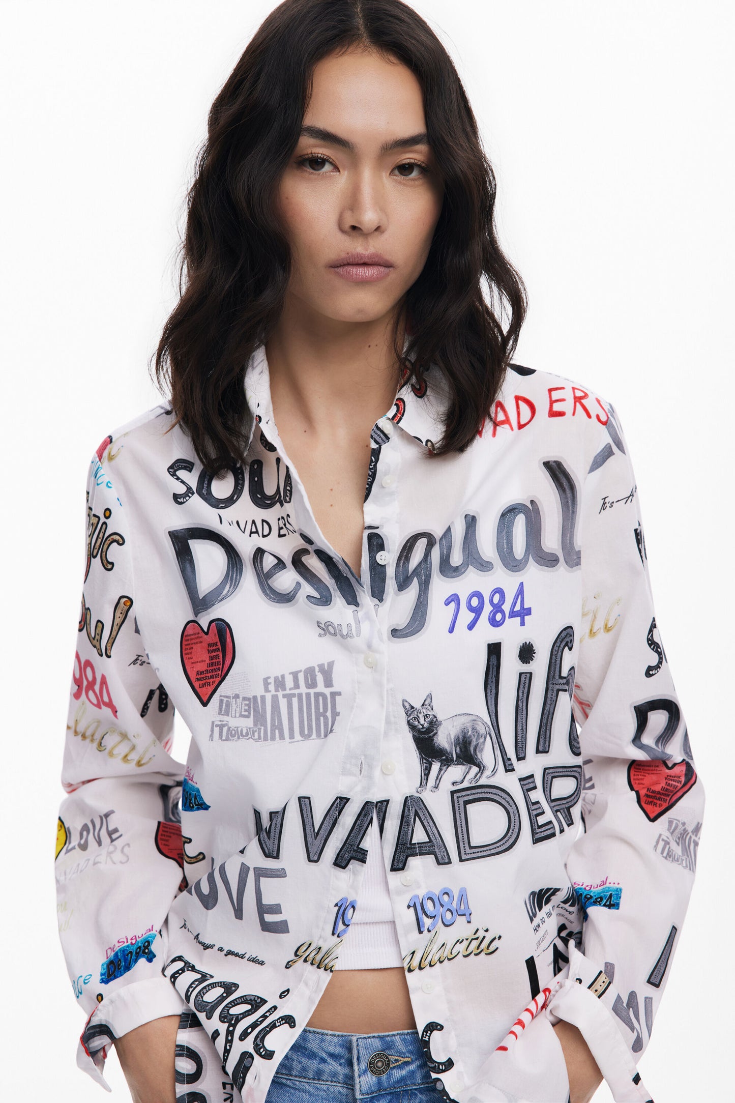CHEMISE IMPRIMÉ - DESIGUAL - 25WWCW10