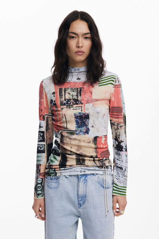 CHANDAIL IMPRIME - DESIGUAL - 25WWJF39