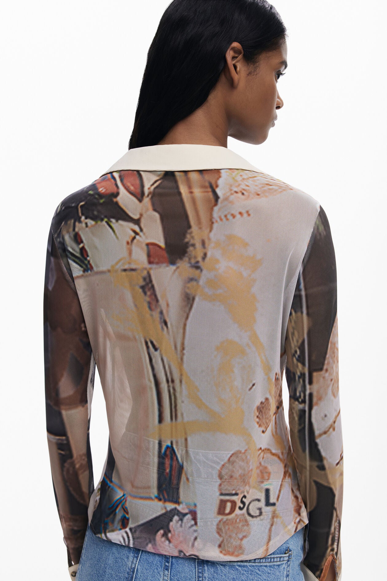 CHEMISE MECHE - DESIGUAL - 25WWTK26.6110