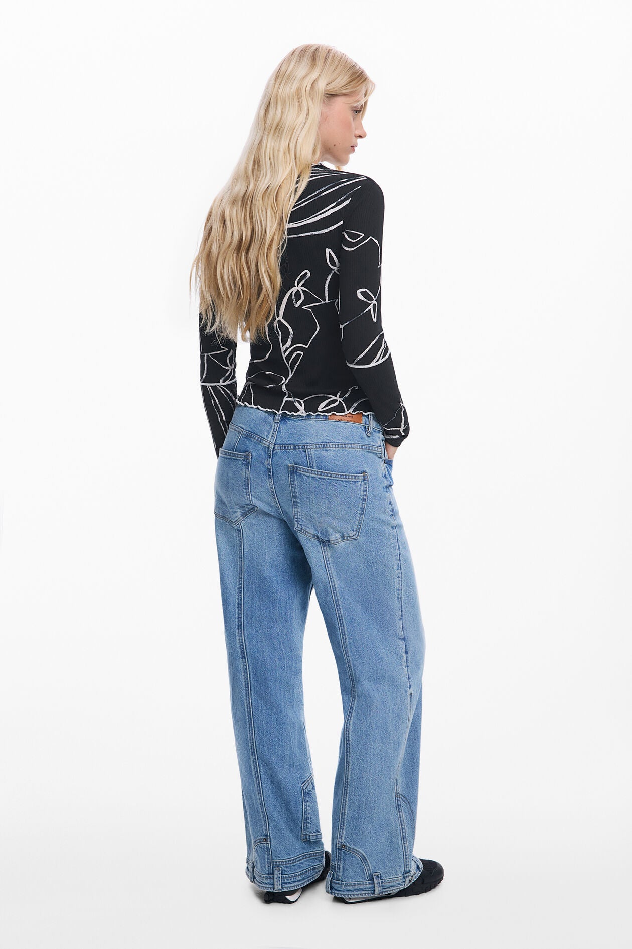 CHANDAIL COL MAO - DESIGUAL - 25WWTK49