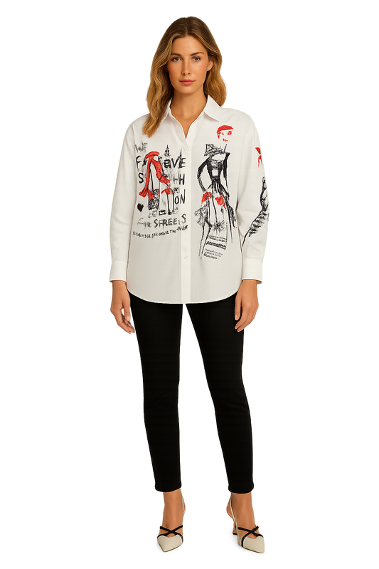 BLOUSE IMPRIMÉ - ORLY - 261328