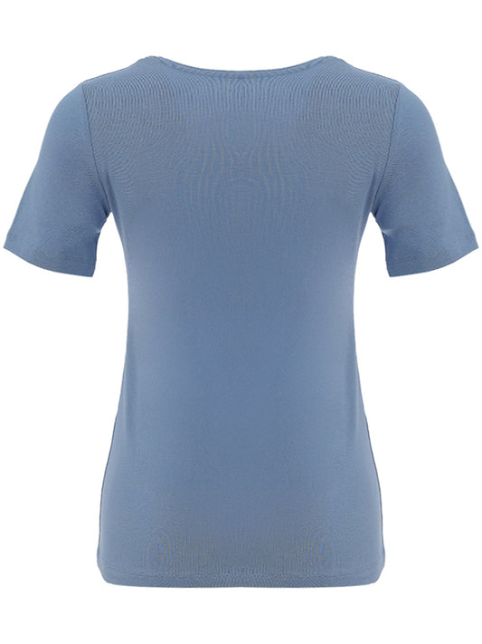 T-SHIRT COL V - DOLCEZZA - 26501