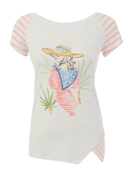 T-SHIRT IMPRIMÉ - DOLCEZZA - 26643