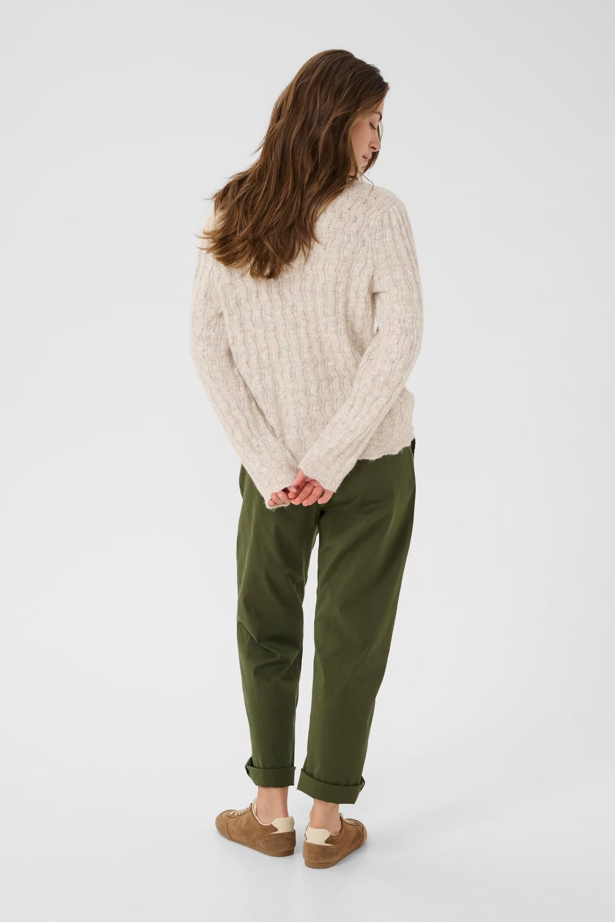 CARDIGAN TRICOT - CREAM - 10614228