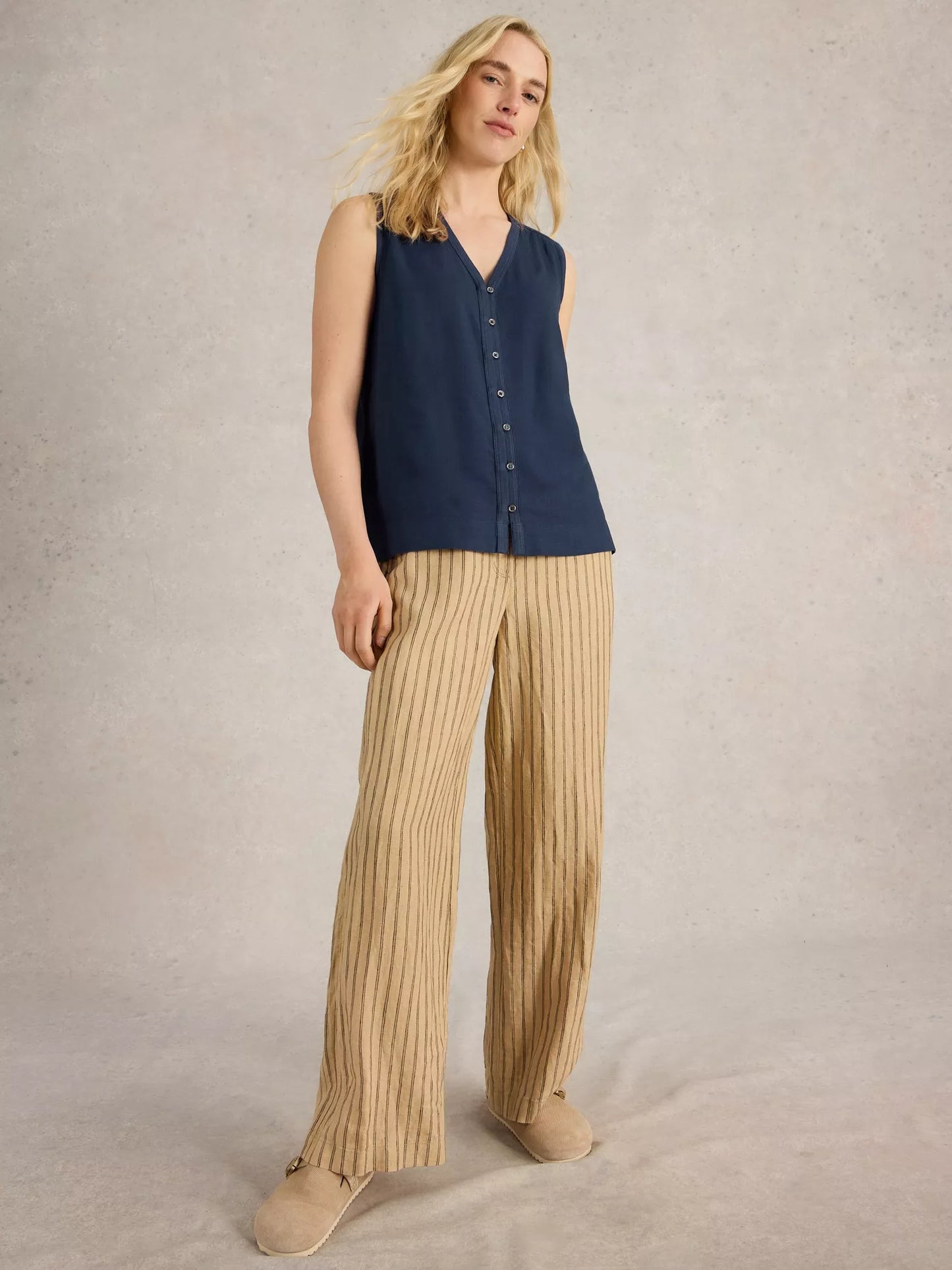 CAMISOLE BOUTON - WHITE STUFF - 442988